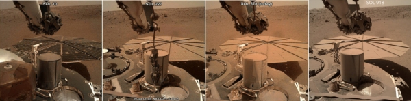 InSight переходит в безопасный режим, оказавшись в пылевой буре на Марсе | New-Science.ru1
