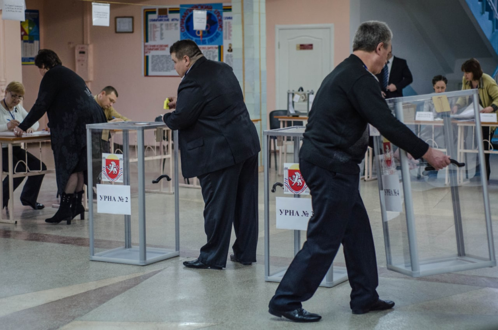 Референдум о статусе Крыма, 16 марта 2014. Фото: Антон Волк2