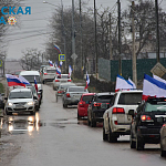 В Крыму прошёл масштабный автопробег в поддержку президента и армии - фото13
