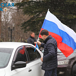 В Крыму прошёл масштабный автопробег в поддержку президента и армии - фото6