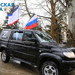 В Крыму прошёл масштабный автопробег в поддержку президента и армии - фото20