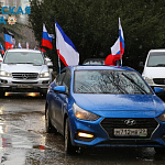 В Крыму прошёл масштабный автопробег в поддержку президента и армии - фото10