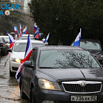 В Крыму прошёл масштабный автопробег в поддержку президента и армии - фото18