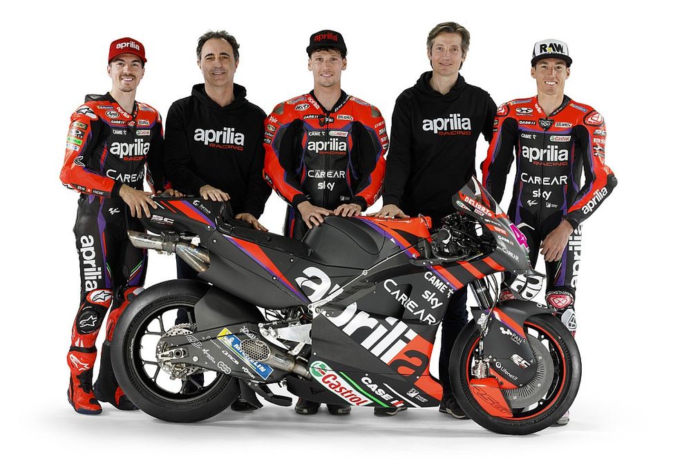 Aprilia представила RS-GP для сезона MotoGP 2023 года1