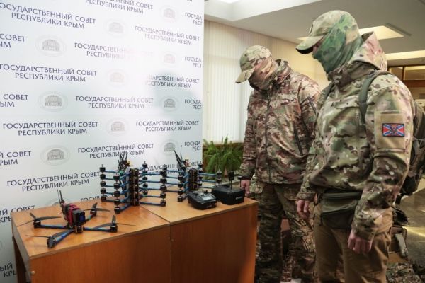 Российским военнослужащим передали дроны-камикадзе «Жириновский»2